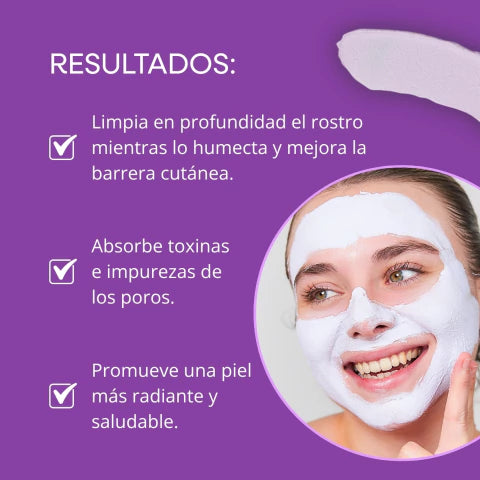 MASCARILLA ICE CREAM VAINILLA PURPURA MELY