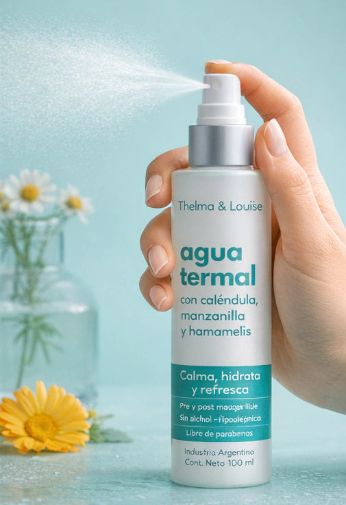 Agua Termal Hidratante Con Calendula, Manzanilla Y Hamamelis Sensible Día/noche