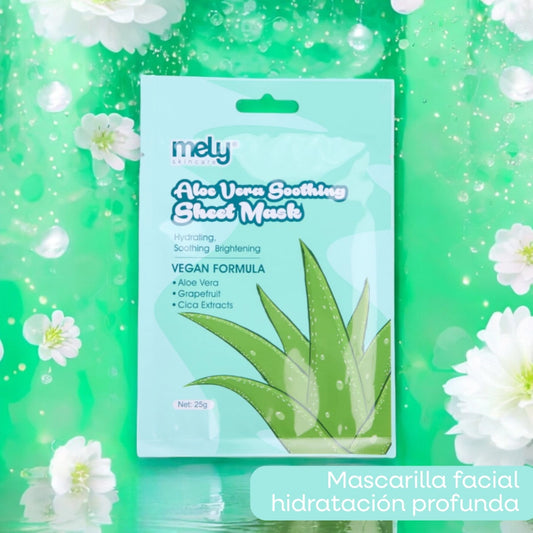 MASCARILLA FACIAL DE ALOE VERA, POMELO Y EXTRACTO DE CICA