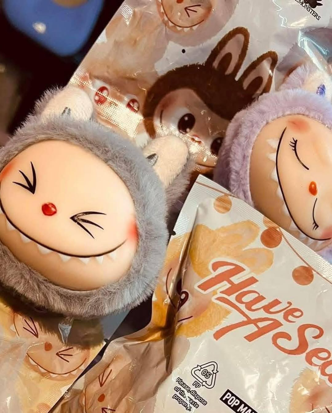 Llavero Cabeza Labubu Sorpresa Kawaii