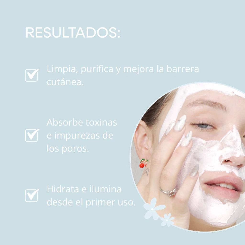 Mascarilla de Arcilla Ice Cream Hyaluronic
