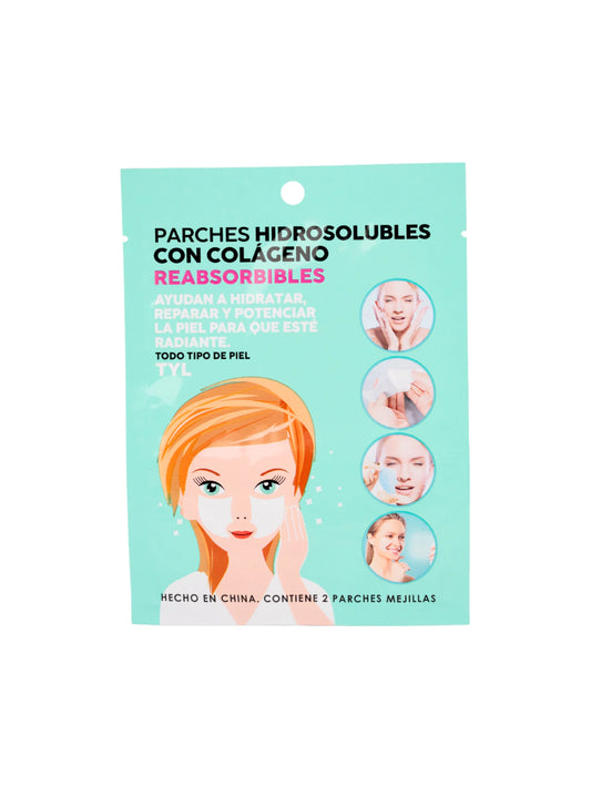 PARCHE HIDROSOLUBLE REABSORBIBLE PARA MEJILLAS  Thelma&Louis