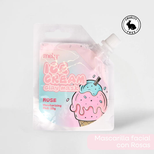 Mascarilla de Arcilla Ice Cream Rose