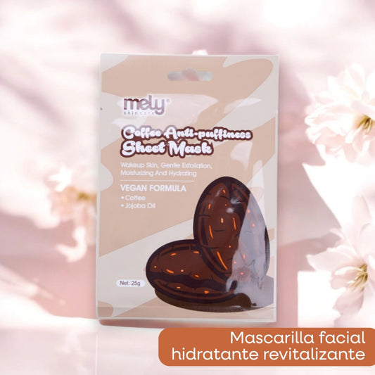 MASCARILLA FACIAL CON ACEITE DE JOJOBA Y CAFÉ