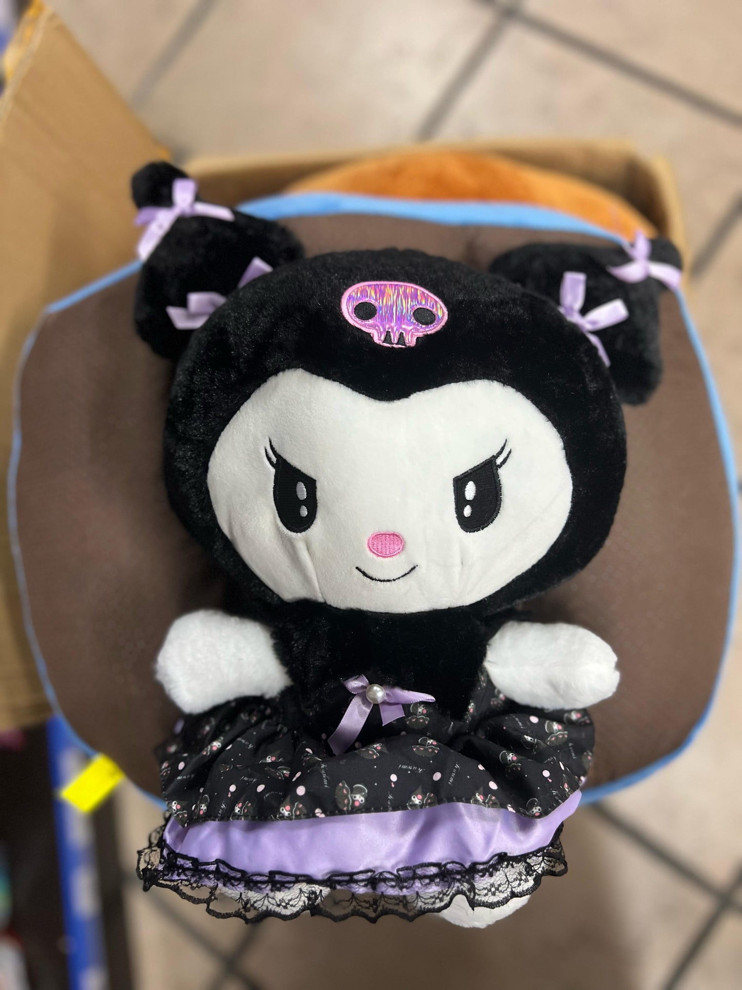 Peluche Kuromi Con Vestido 40cm