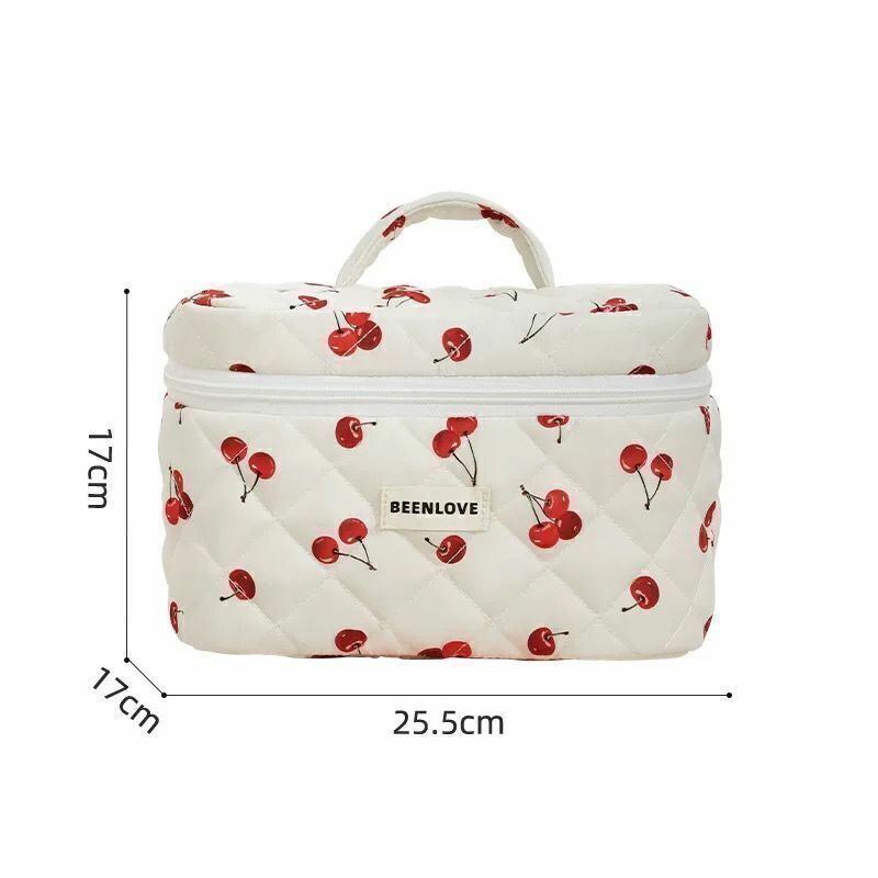 NECESER PUFF PORTACOSMETICOS CHERRY SECRET