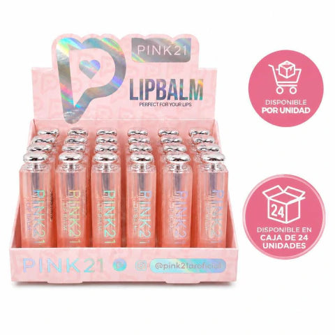 Balsamo labial hidratante PINK 21