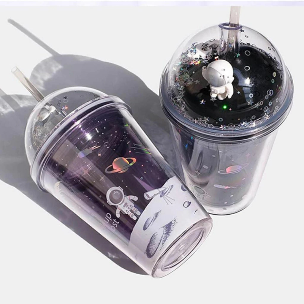 Vaso de Plastico con Sorbete Astronauta