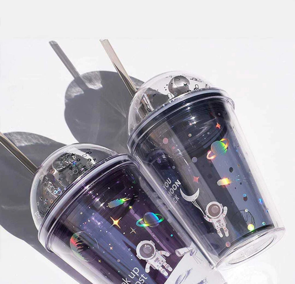 Vaso de Plastico con Sorbete Astronauta