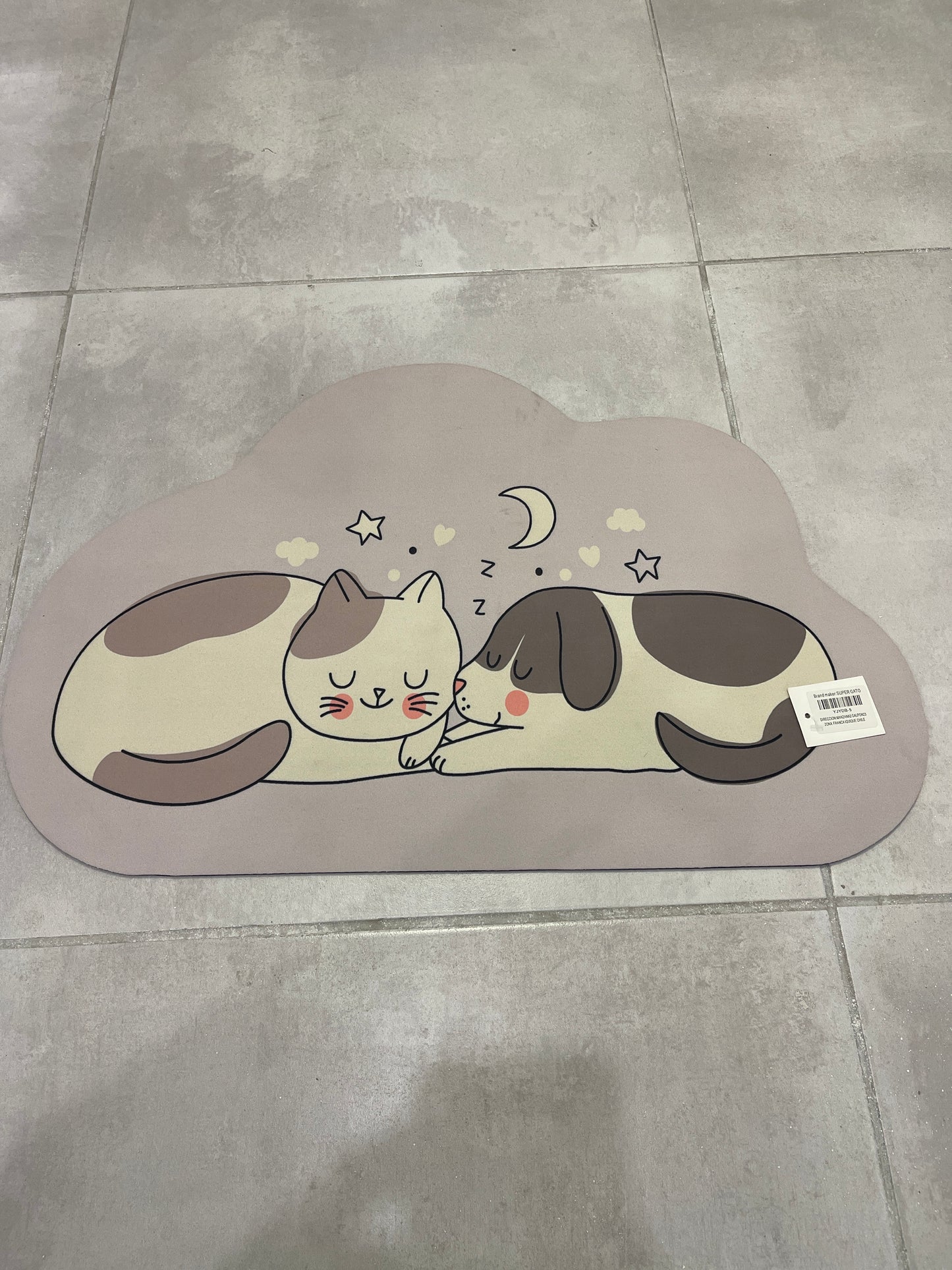 Alfombra gato  y perro 60x40cm
