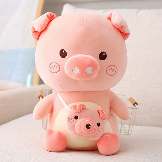 Peluche Chancho con cartera