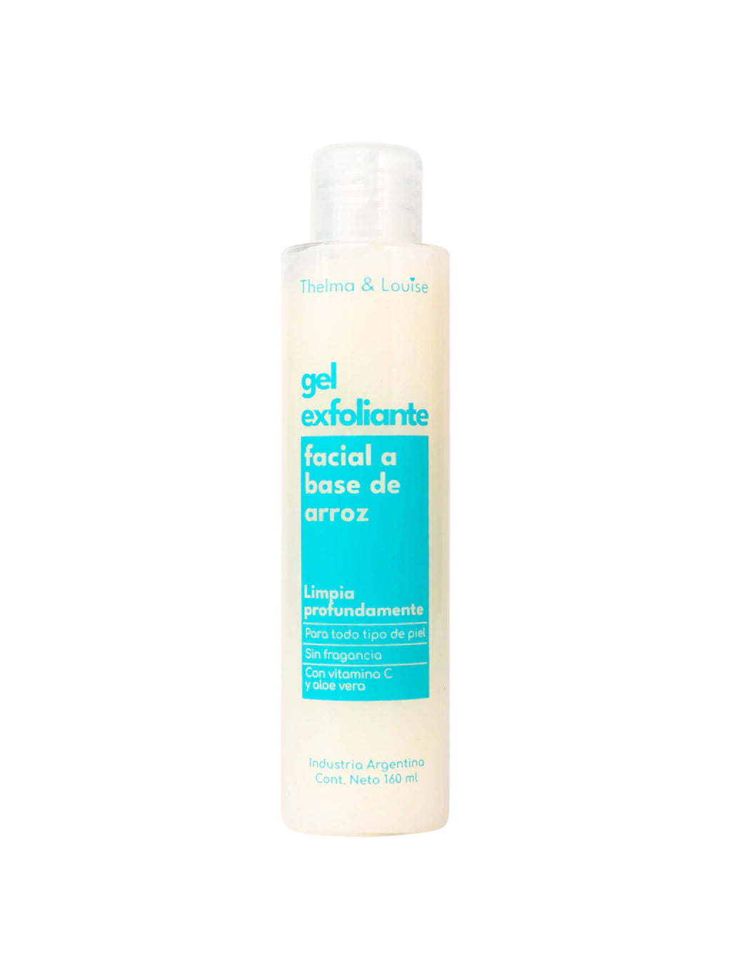 GEL DE LIMPIEZA FACIAL EXFOLIANTE A BASE DE ARROZ