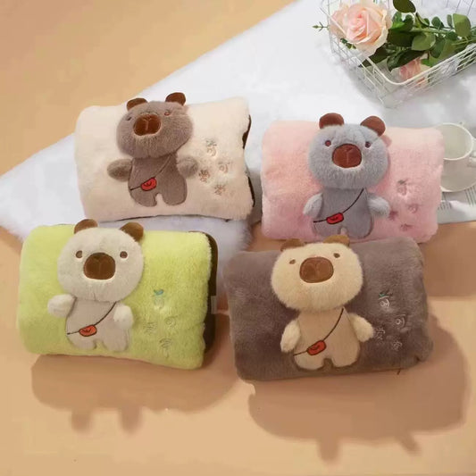 Bolsa Agua Caliente Eletrico Recargable Capybara