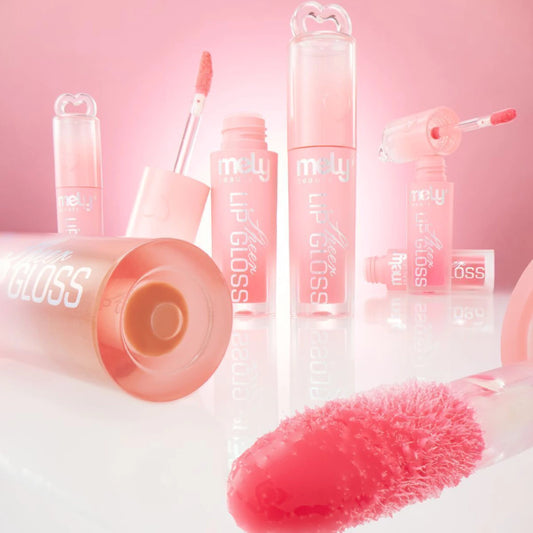 CAJA X24U Lipgloss Theen Tapa Corazon Mely