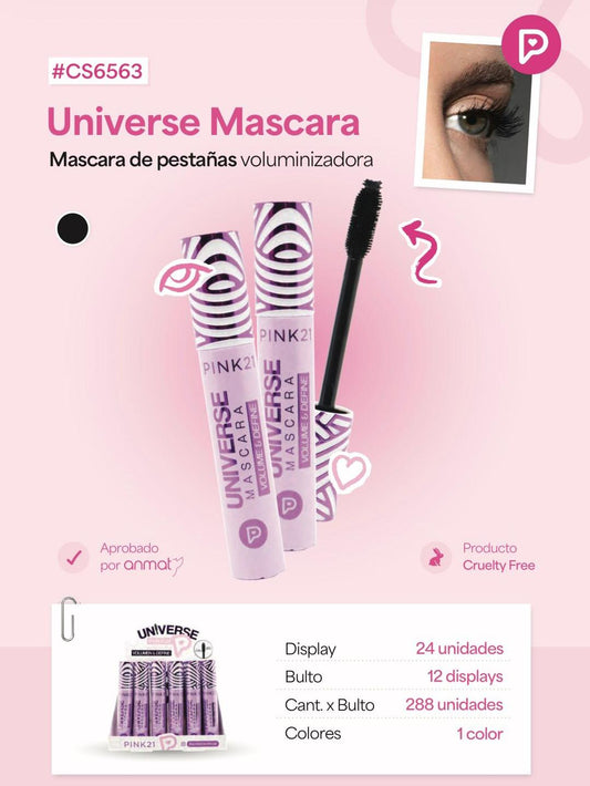 MASCARA DE PESTAÑAS PINK 21