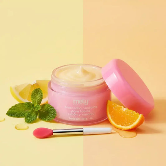 Mascarilla Nocturna para Labios Limon y Naranja