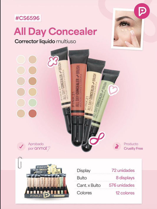 CORRECTOR LIQUIDO PINK21