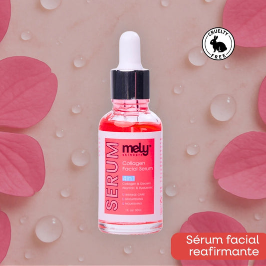 SERUM FACIAL 4 EN 1 COLÁGENO, GLICERINA, ÁCIDO HIALURÓNICO Y ALANTÓINA