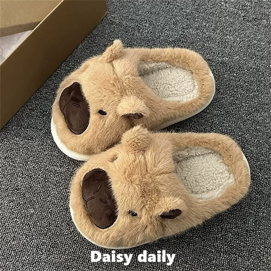Pantuflas capybara