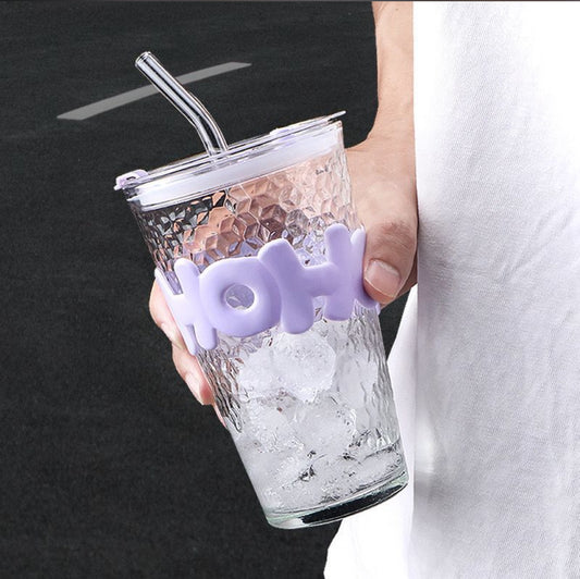 VASO VIDRIO CON SOBRETE 500ML