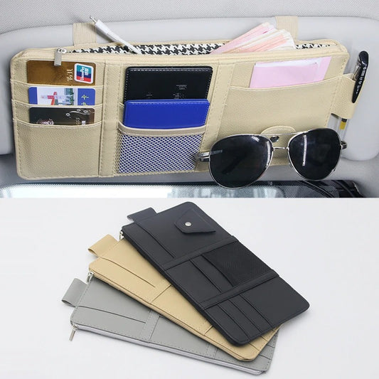 Organizador De Auto Para La Visera Multiuso