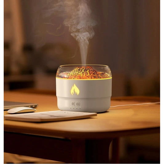 Humidificador Aromantizador Con Luz Blanco