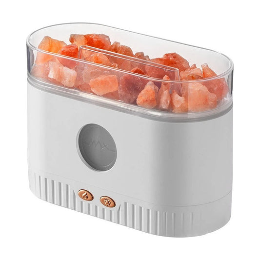Humidificador Aromatizador Sal Himalaya Con Luz