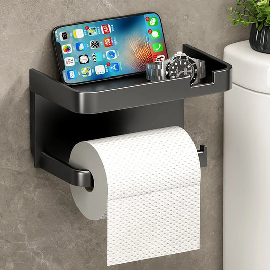 Portarrollo Papel Higienico De Baño Multiuso