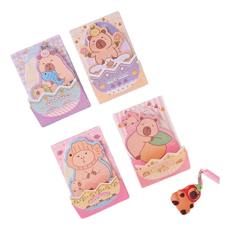 Mini Notas Adhesivas Capybara Surtido