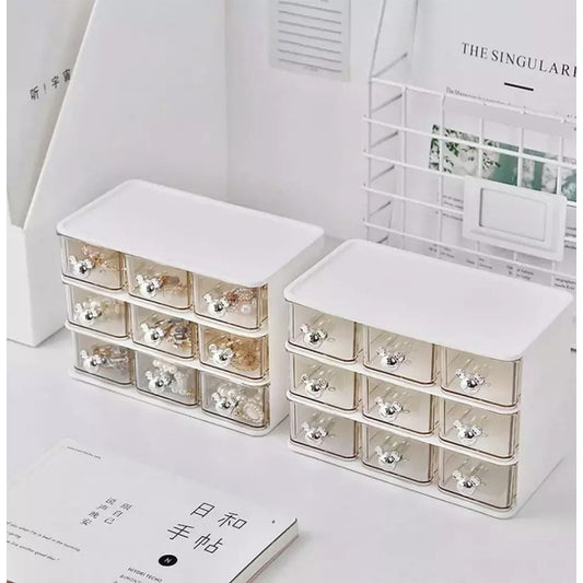 Organizador Escritorio Cajonera De 9 Cajones Deco Oso