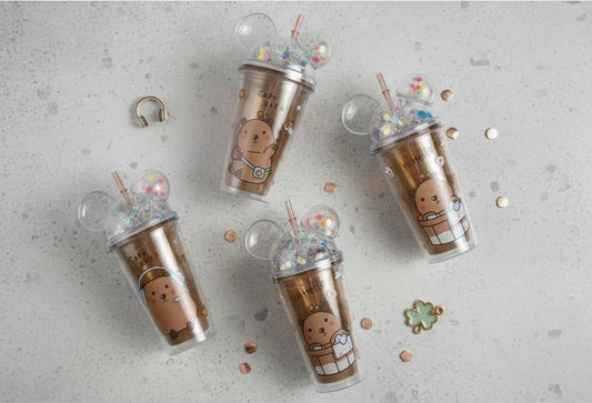 Vaso Con Tapa Capybara 450ml