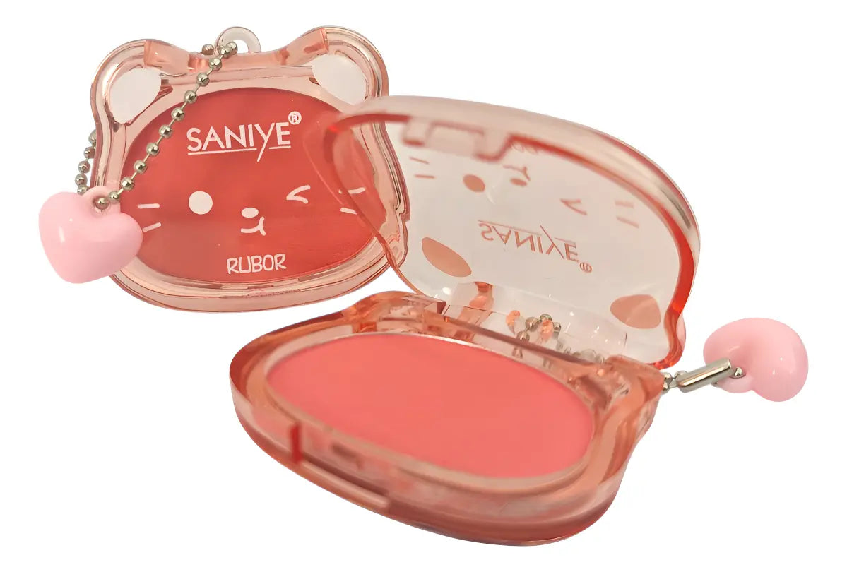 RUBOR GATITO CON CADENA SANIYE