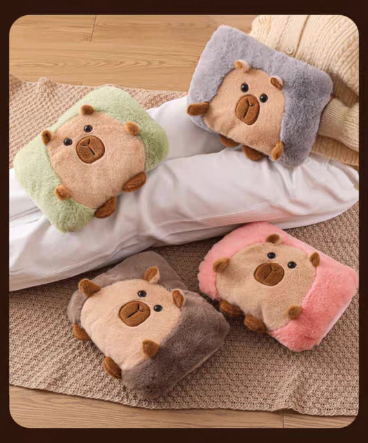 Bolsa Agua Caliente Eletrico Recargable Capybara