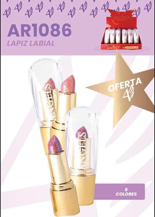 LABIAL EN BARRA EFECTO BRILLOSO 4ANGELS