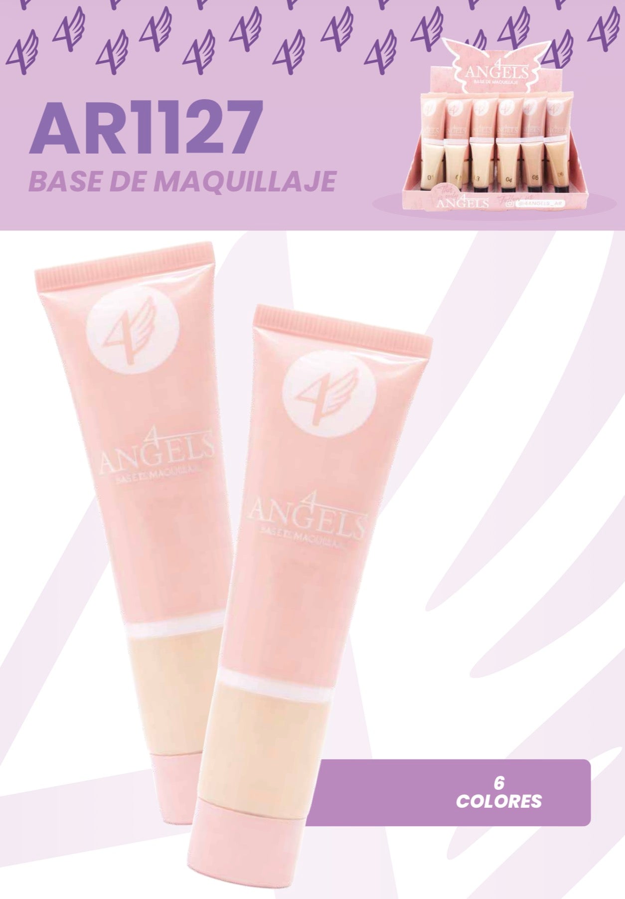 BASE DE MAQUILLAJE 4 ANGELS