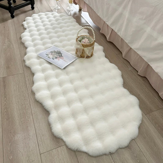 Alfombra Felpuda Pelo Conejo