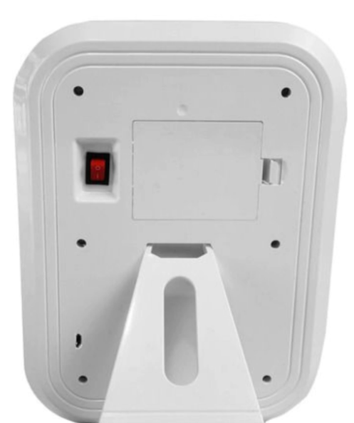 Espejo con luz led portatil rectangular