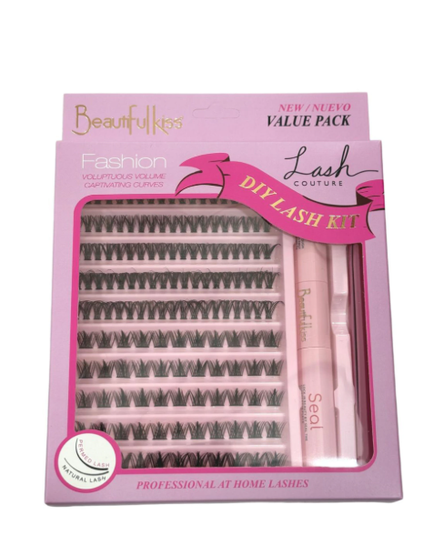 Kit Extensiones De Pestañas Cluster