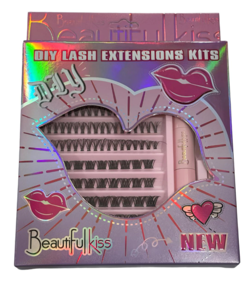 Kit Extensiones De Pestañas DIY Cluster
