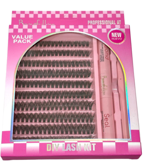 Kit Extensiones De Pestañas Cluster VALUE