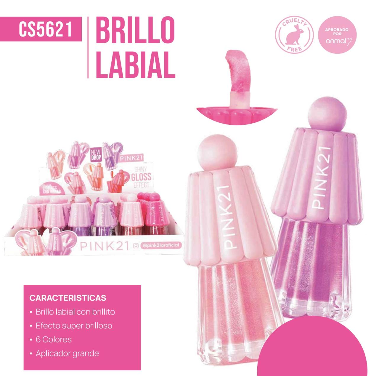 BRILLO LABIAL PINK21 CS5621
