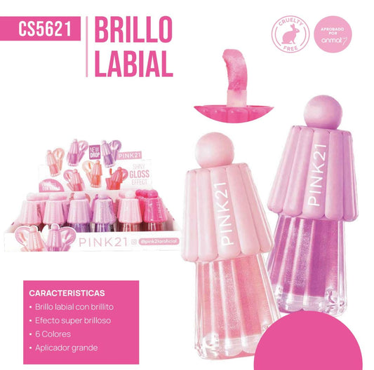 BRILLO LABIAL PINK21 CS5621