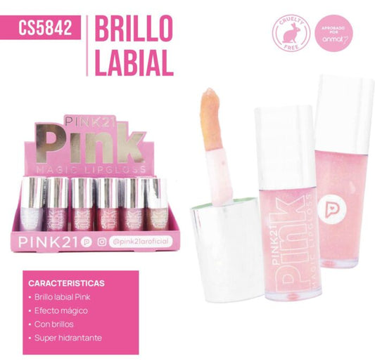BRILLO LABIAL PINK21 CS5842