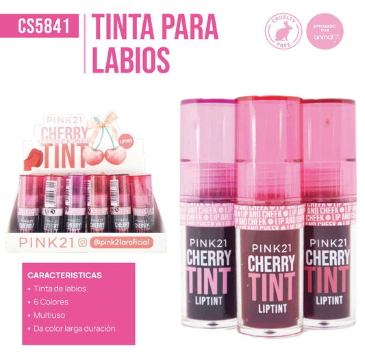 CAJA X24U TINTA PARA LABIOS PINK21