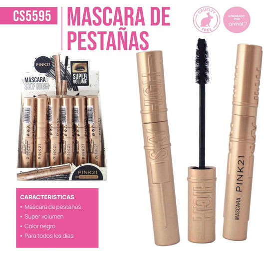 CAJA X24U MASCARA DE PESTAÑAS SKY HIGT PINK21
