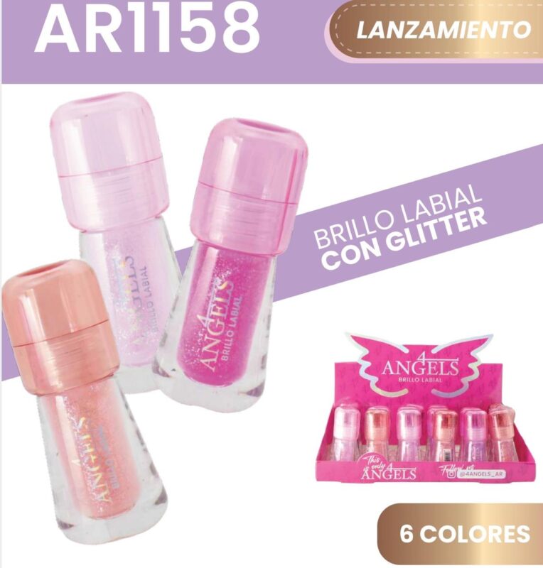 BRILLO LABIAL CON BRILLO 4 ANGELS