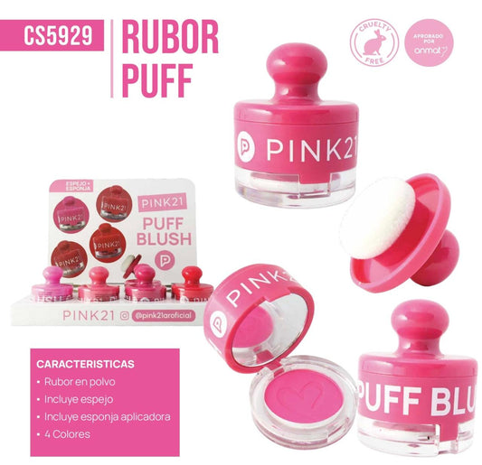 RUBOR PUFF PINK21