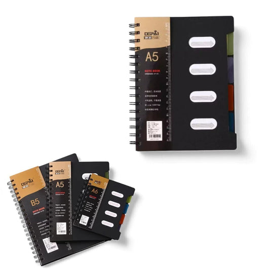 Cuaderno A5 DEPAI con Separadores 145x210mm