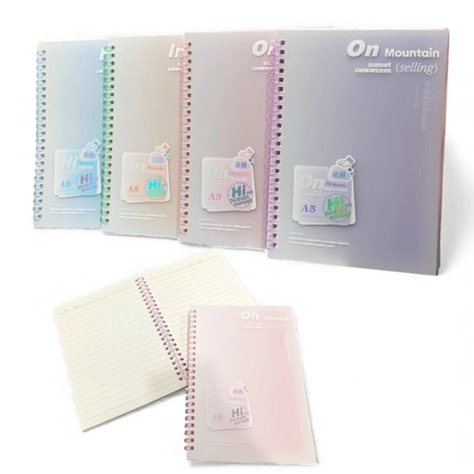 Cuaderno Anillado de Silicona 147x212mm