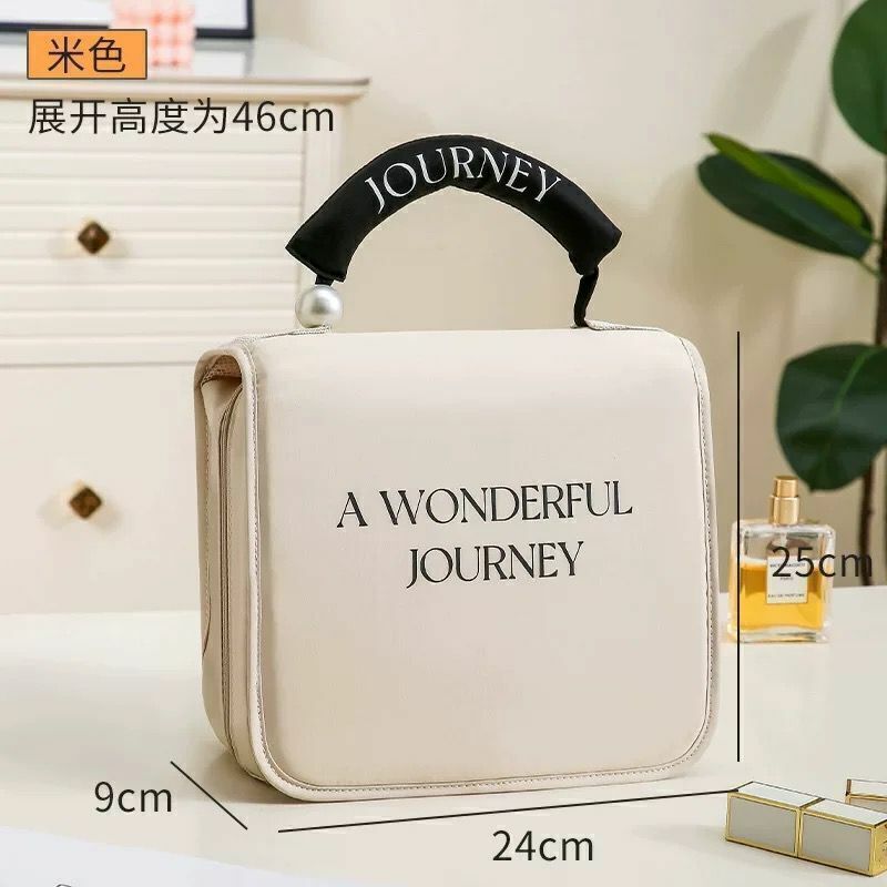 PORTA COSMETICO PLEGABLE JOUNER CON PERLA